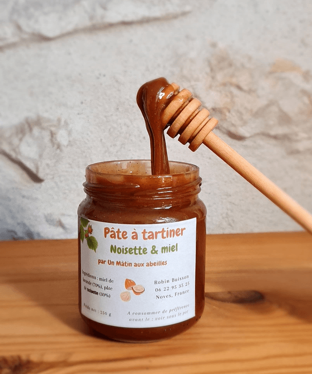 Pâte à tartiner noisette & miel