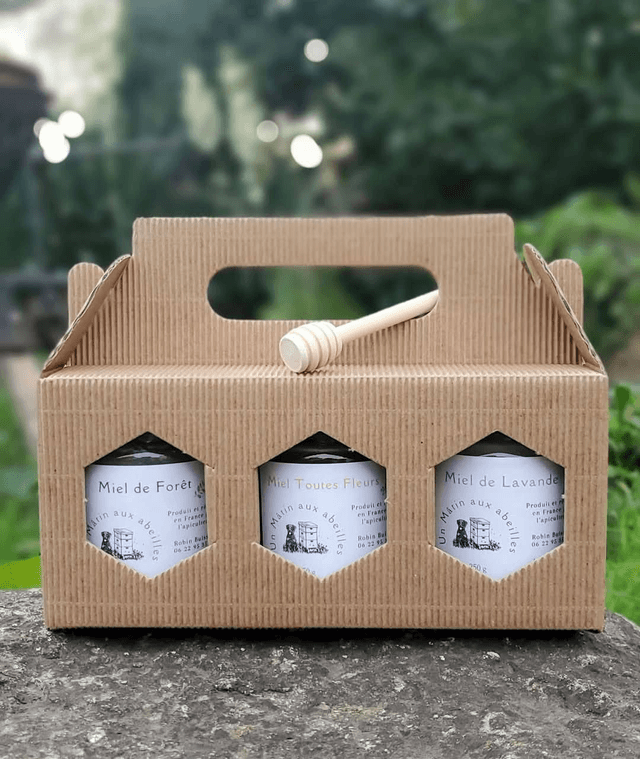 Coffret Trio de miel 