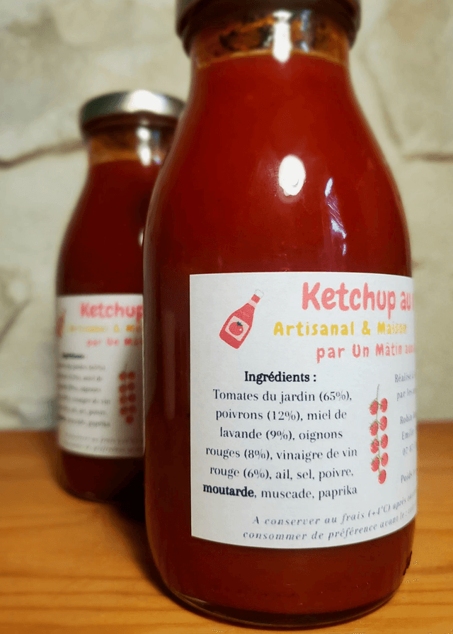 Ketchup au miel 