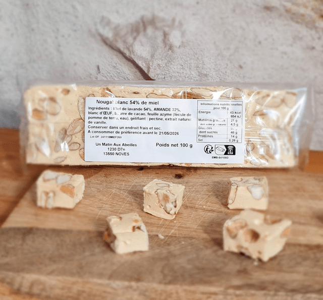 Nougat au miel